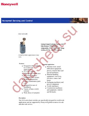 GLCA01A2B datasheet  